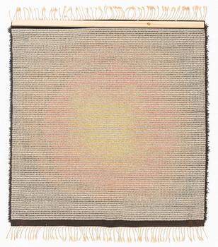 Marianne von Münchow, a carpet, knotted pile, ca 153 x 141 cm, signed MvM SH.