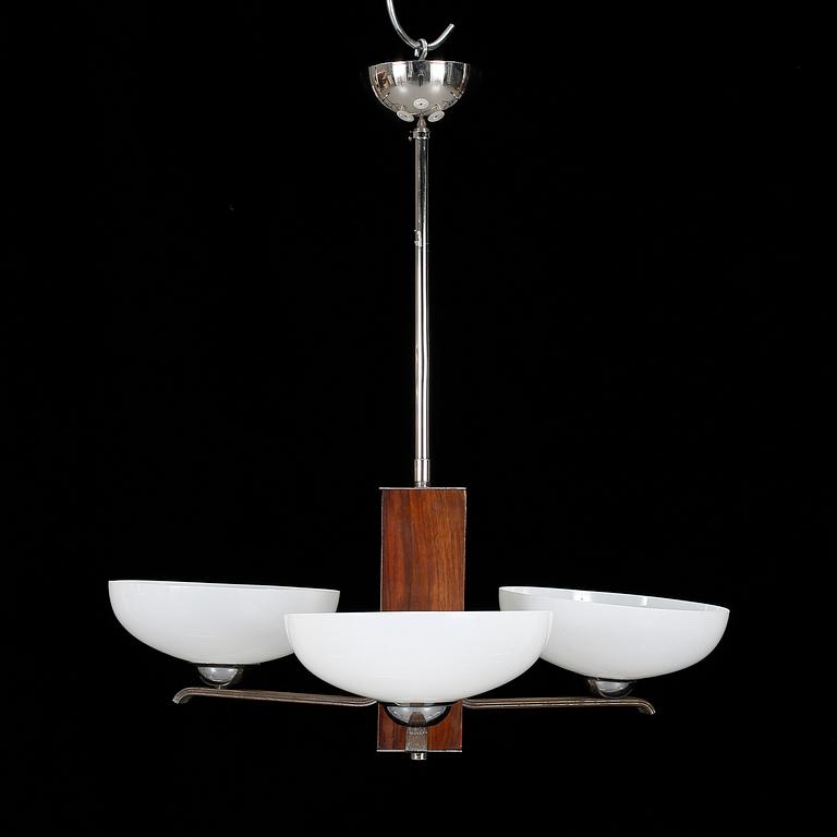 TAKLAMPA, art deco, 1930-tal.