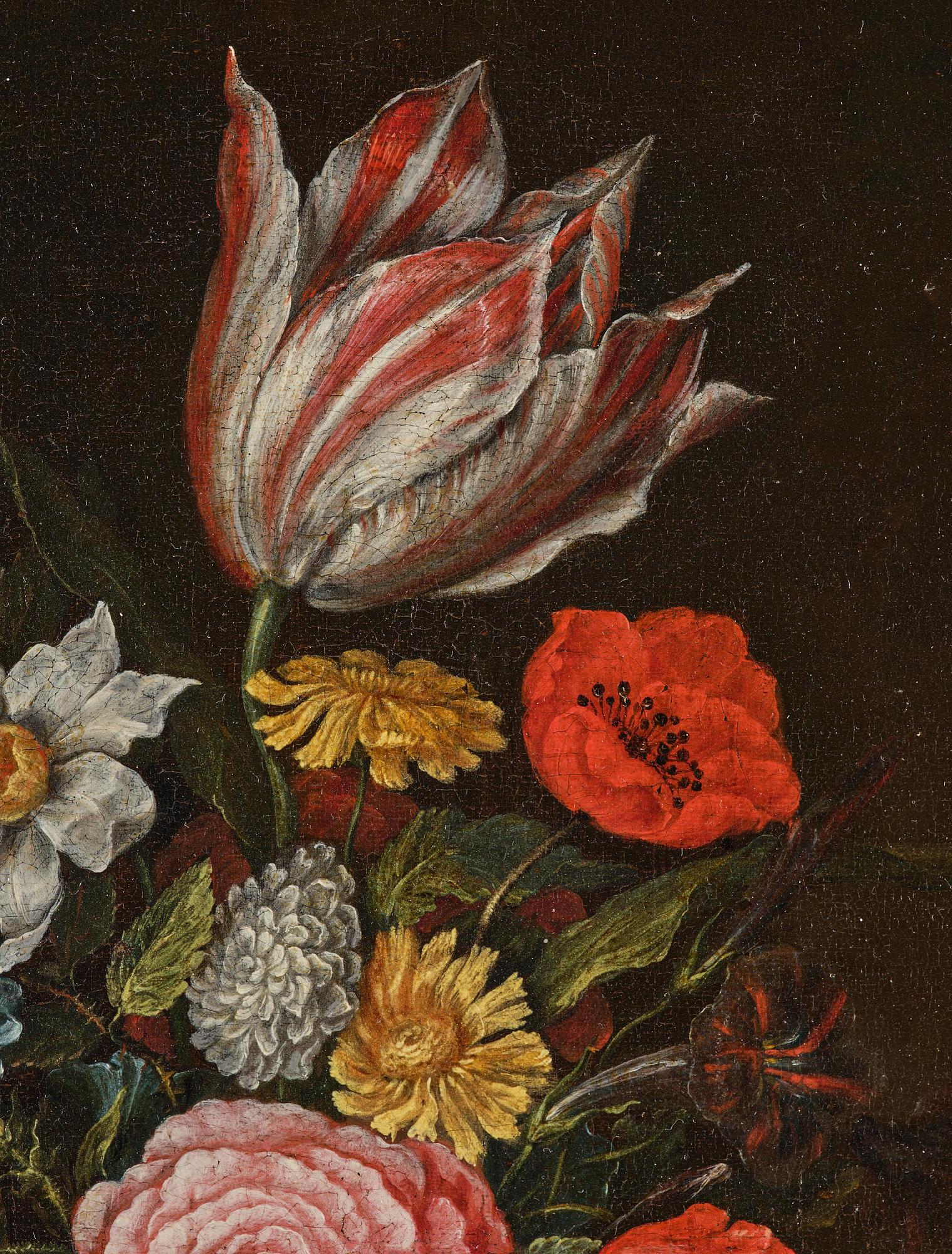 Johannes (Jan) Moninckx, Still Life with a Bird and a Pocket Watch.