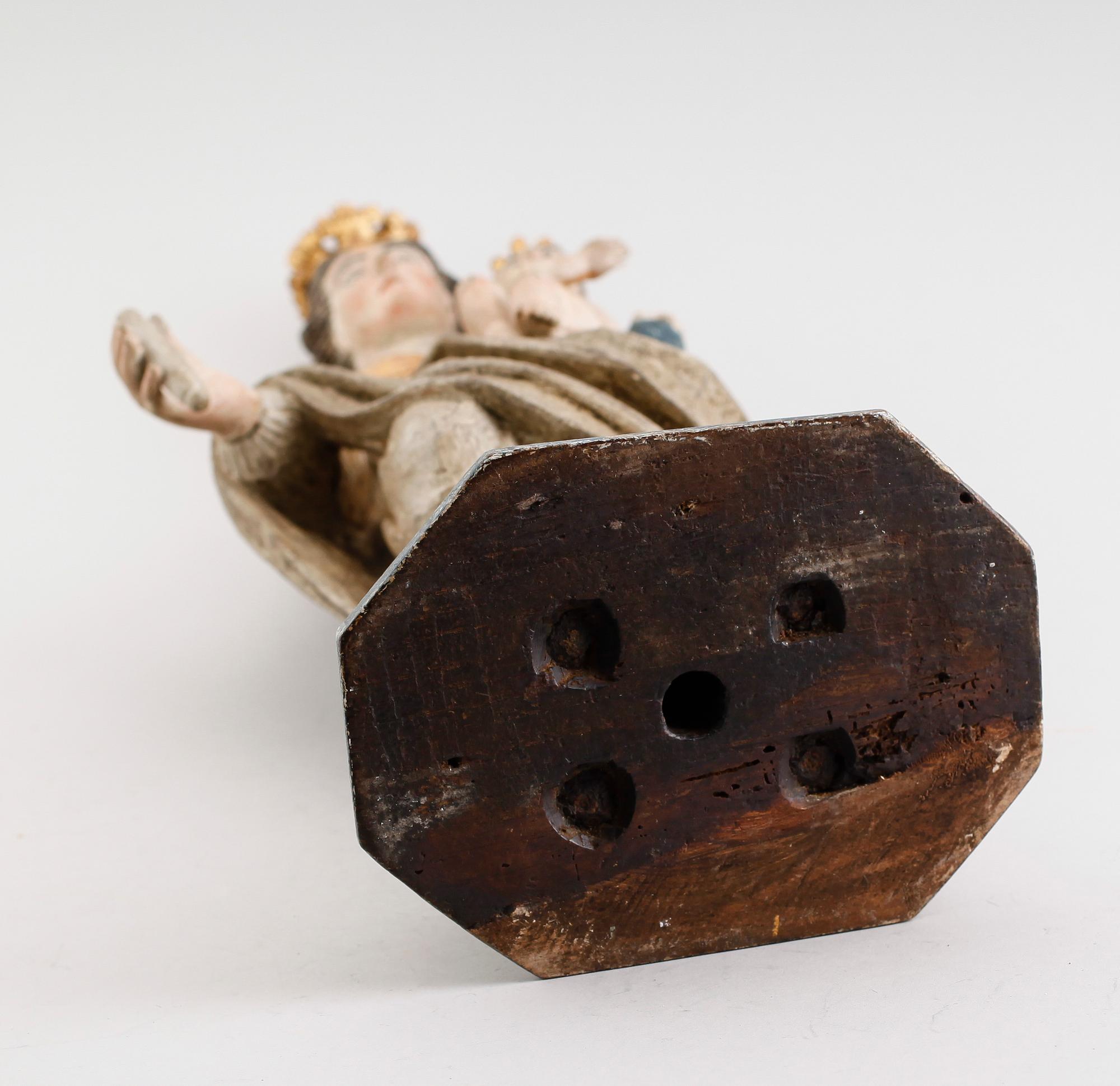 SKULPTUR, sannolikt nordeuropa, 1800-tal eller äldre.