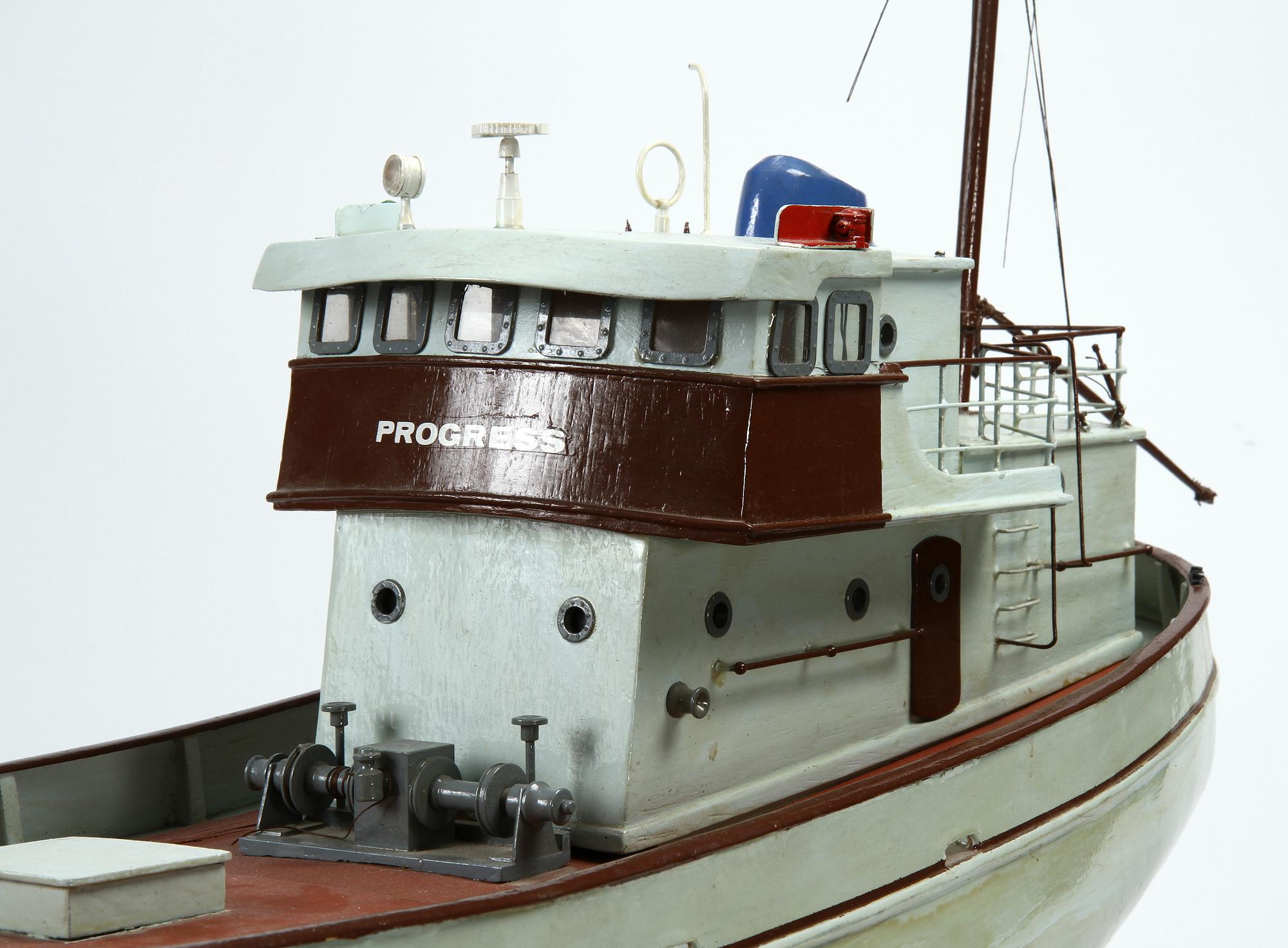 BÅTMODELL, 1960-tal.