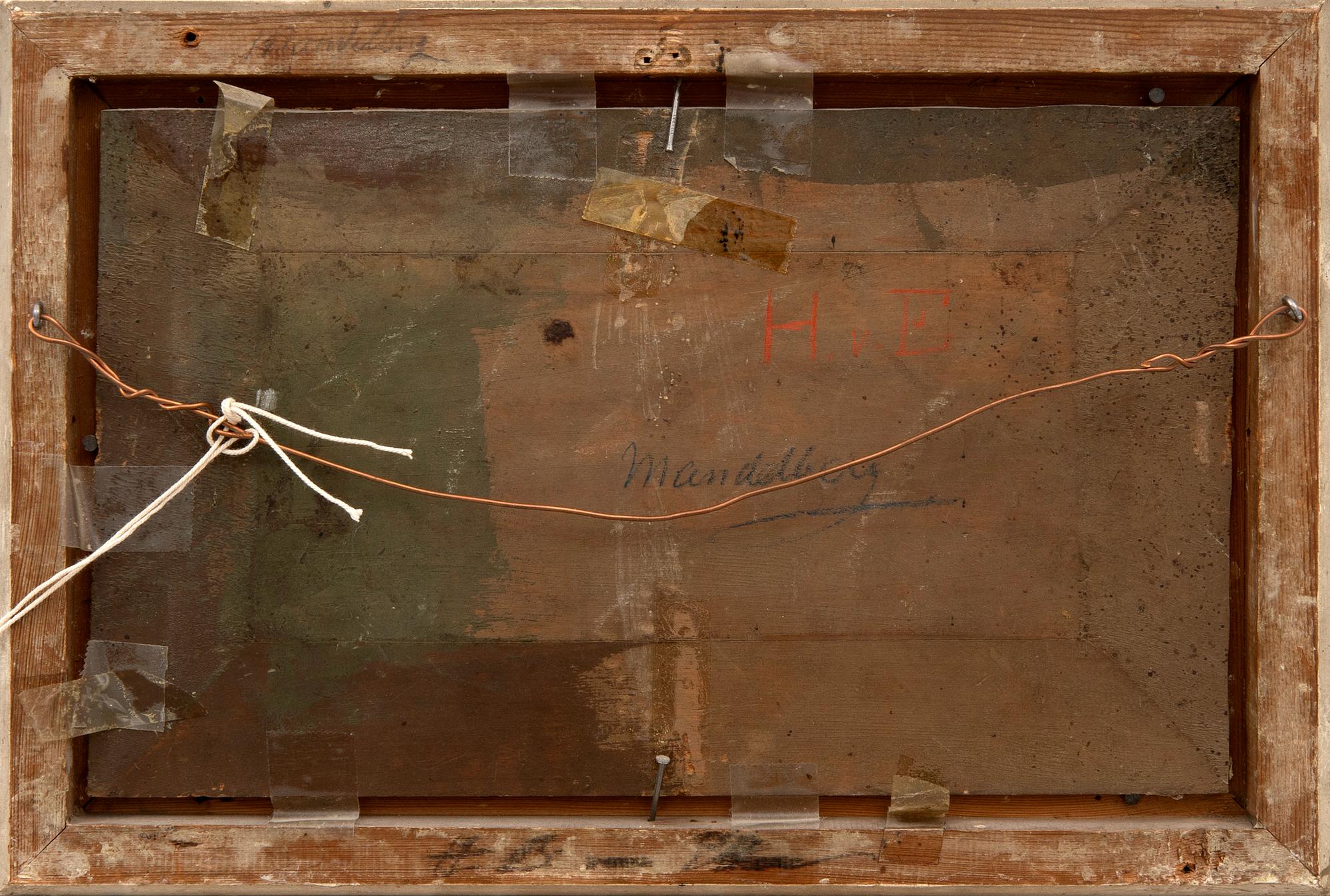 Johan Edvard Mandelberg, slagfält.