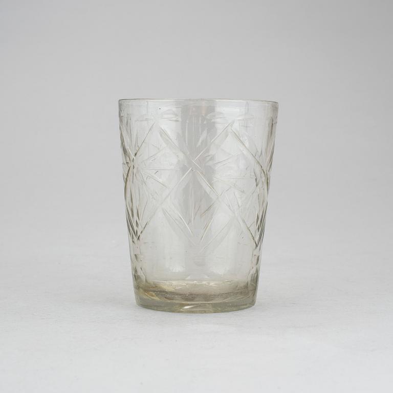 GLAS, barock, 1700-tal.