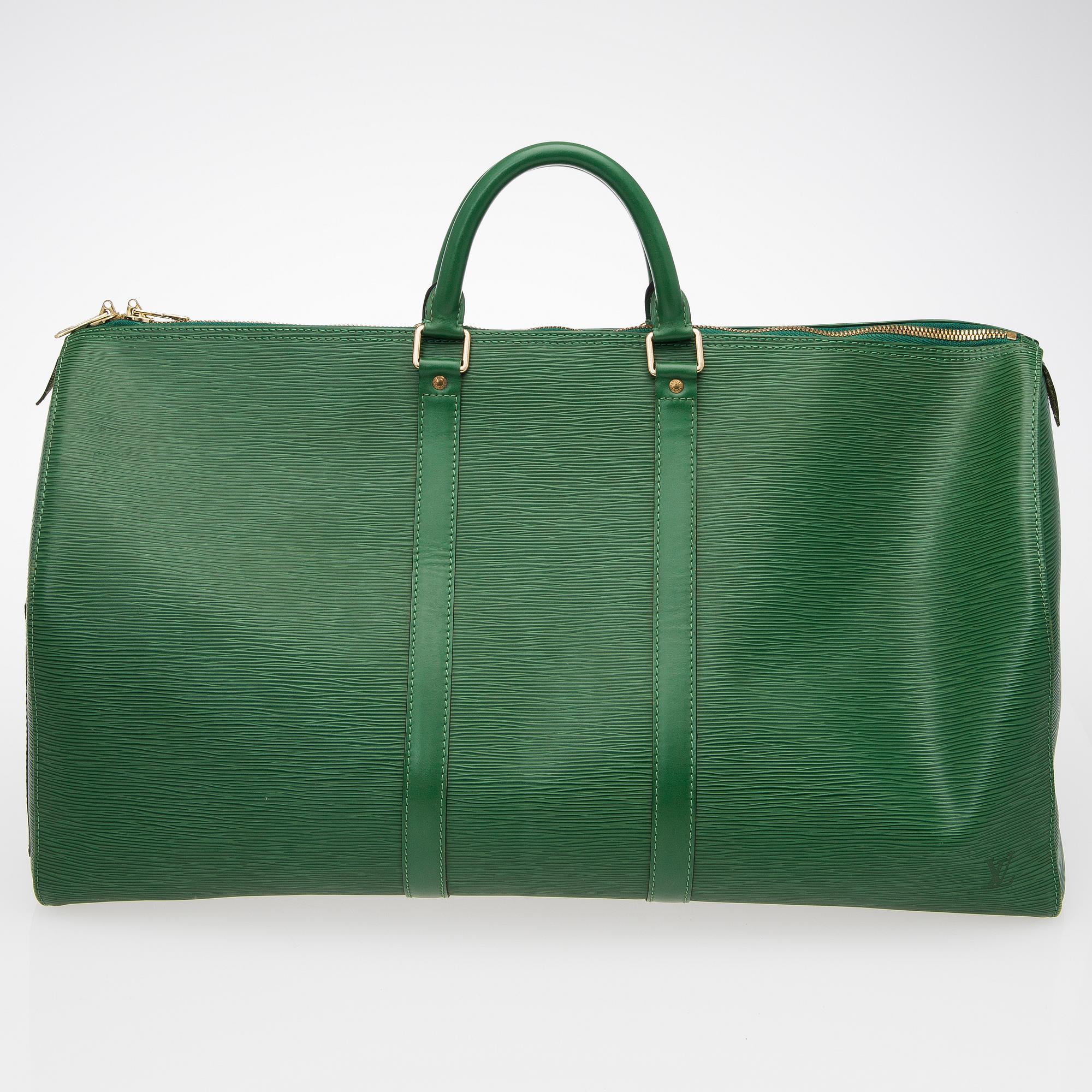 KEEPALL 55 EPI TRAVEL BAG.