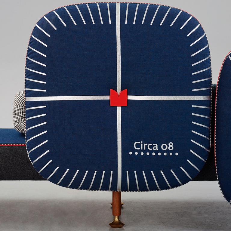 Nipa Doshi & Jonathan Levien, a "My Beautiful Backside" sofa, Moroso, Italy, post 2008.