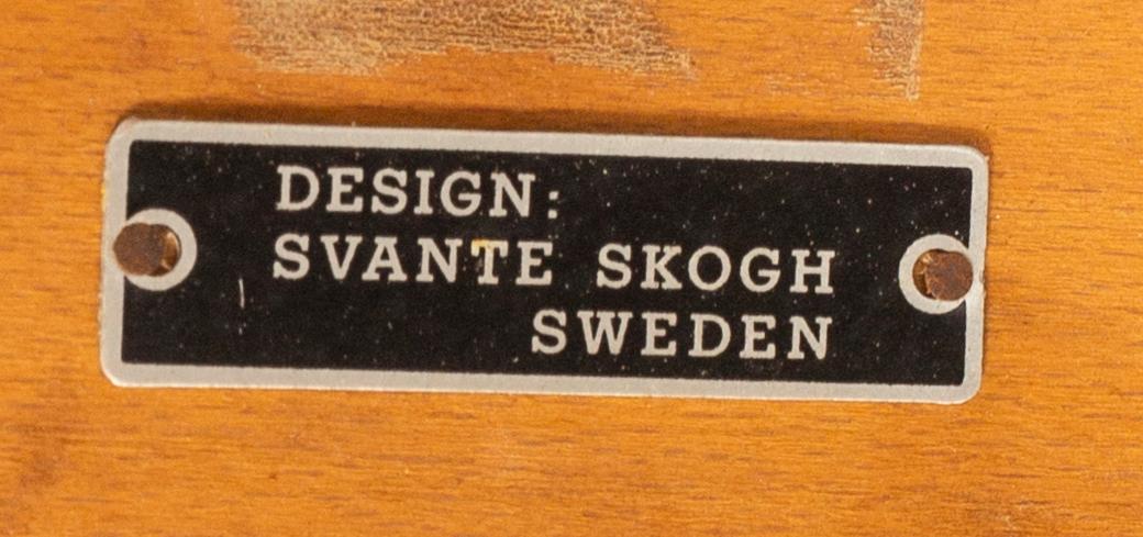 SVANTE SKOGH, soffa och fåtölj, Engen möbler Örkelljunga 1960-tal.