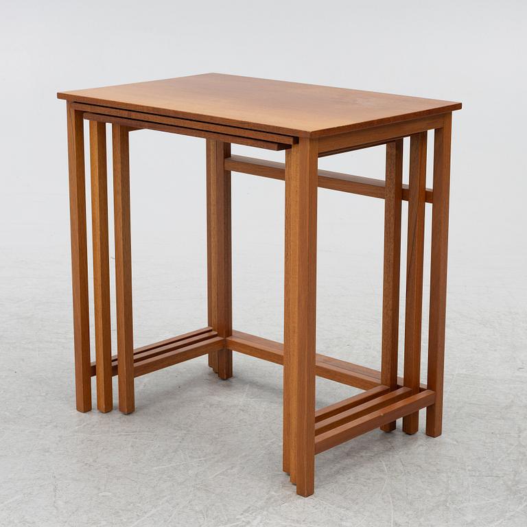 Josef Frank, set table, 3 pieces, model B 618, Svenskt Tenn, ca 1990.