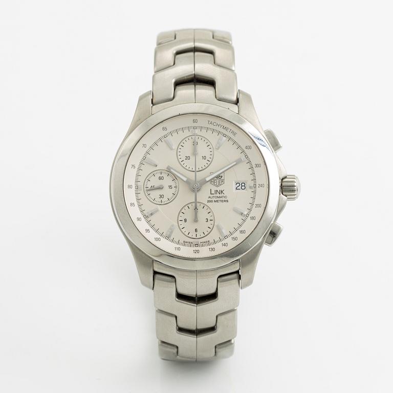 Tag Heuer, Link, kronograf, armbandsur, 42 mm.