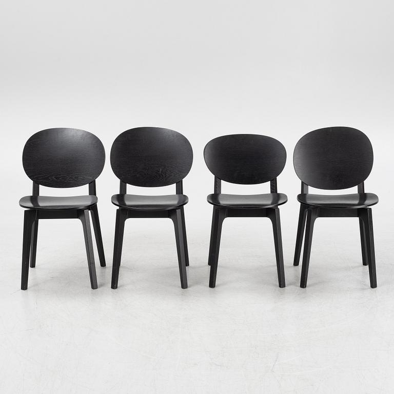 Claesson Koivisto Rune, stolar, 4 st, "Olive", Swedese.