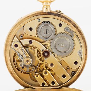 L.U.C. (Louis-Ulysse CHOPARD), pocket watch, 18K gold, 49 mm.