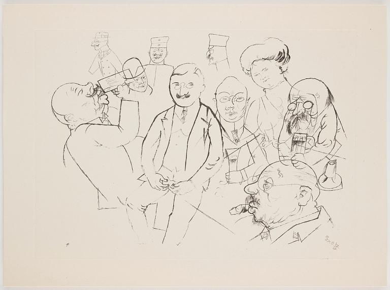 George Grosz, "Ecce Homo".