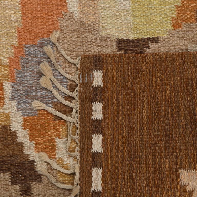 MATTA, rölakan, Ingegerd Silow, monogramsignerad, 201  x 140 cm, 1900-talets andra hälft.