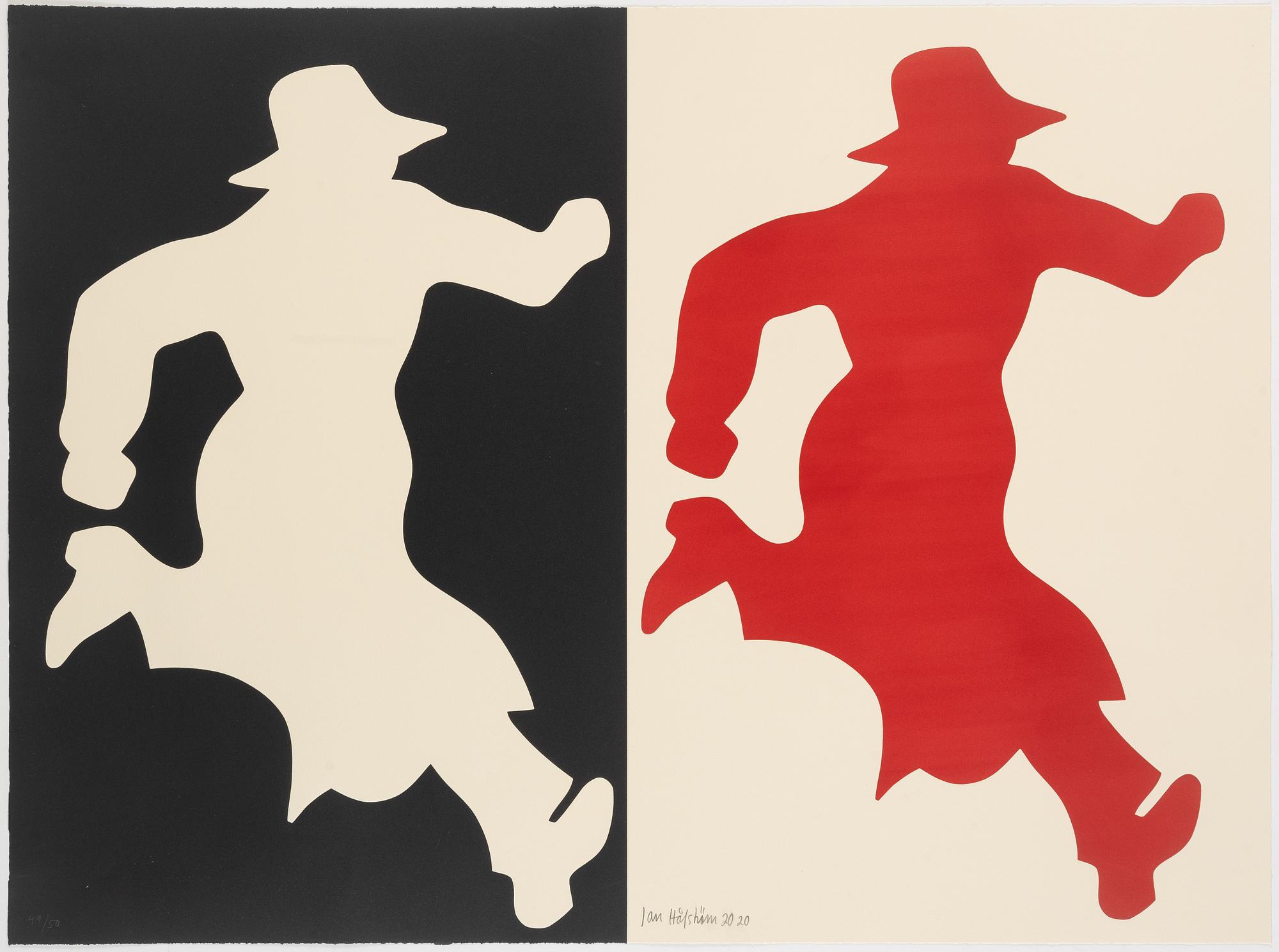 Jan Håfström, "Double Walker".