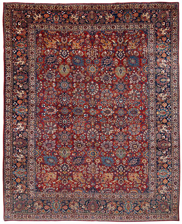 SEMI-ANTIQUE TABRIZ.