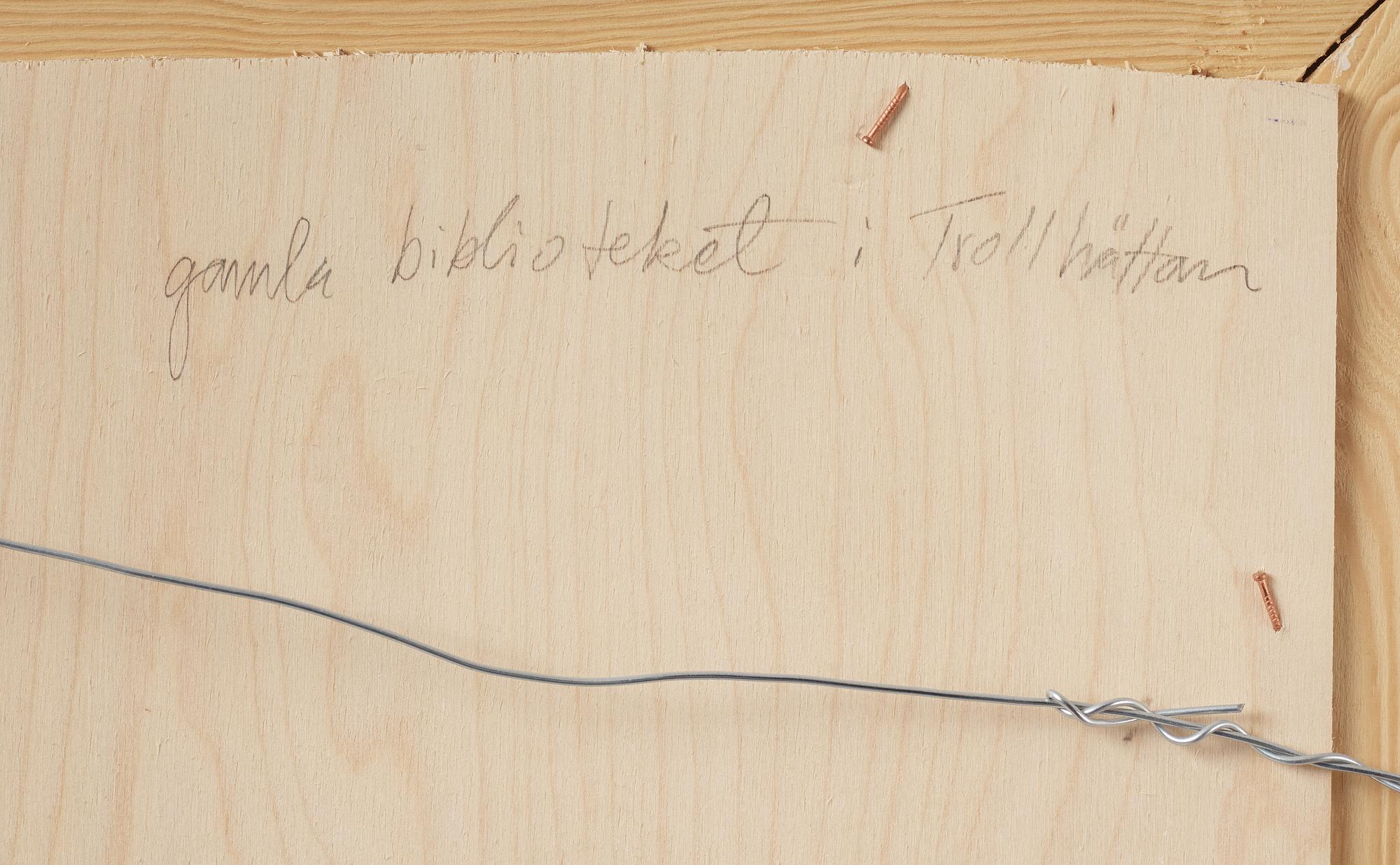 Ian Rusth, 'Gamla biblioteket i trollhättan'.