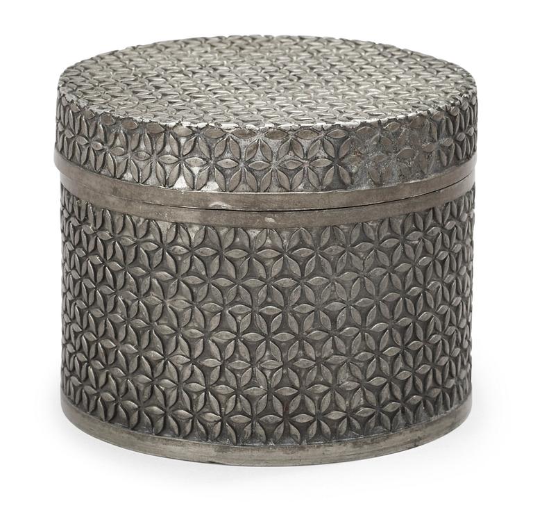 ESTRID ERICSON, burk med lock, Firma Svenskt Tenn, 1938.