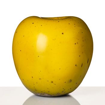 Hans Hedberg, skulptur, äpple, fajans, Biot, Frankrike.