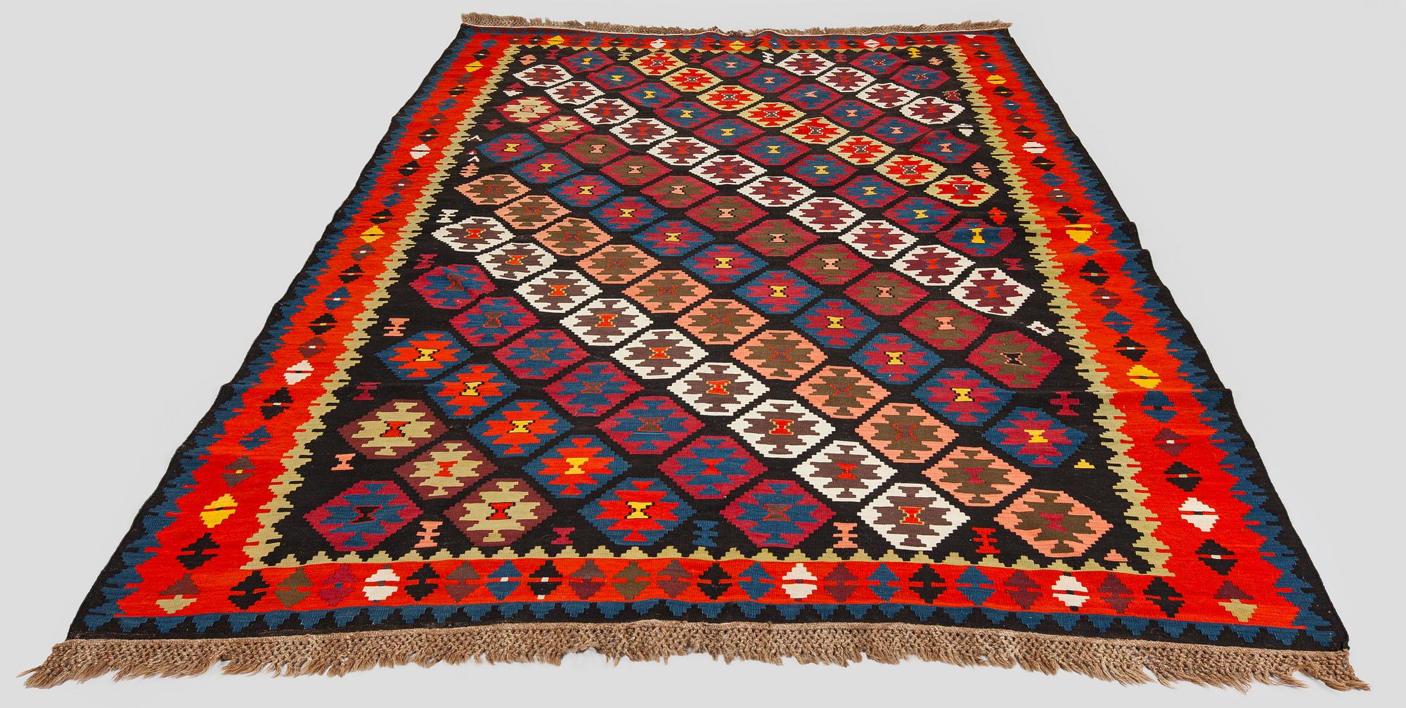 Matta, Kelim, ca 176 x 274 cm.