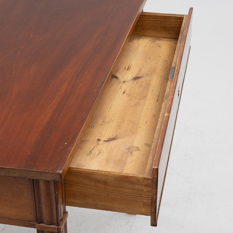 A Gustavian games table, circa 1800.