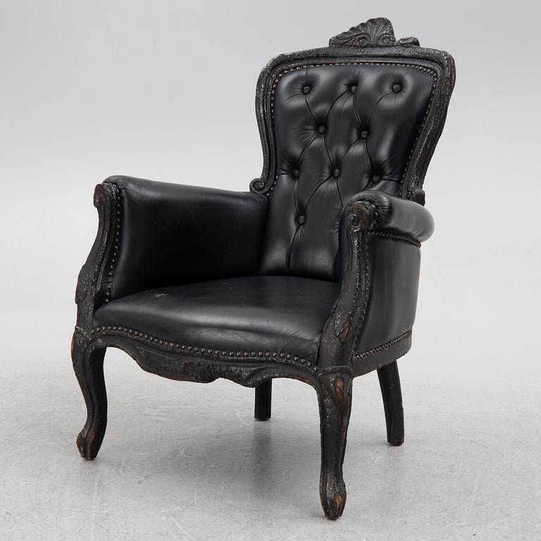 Maarten Baas, a "Smoke Armchair", Moooi, contemporary.