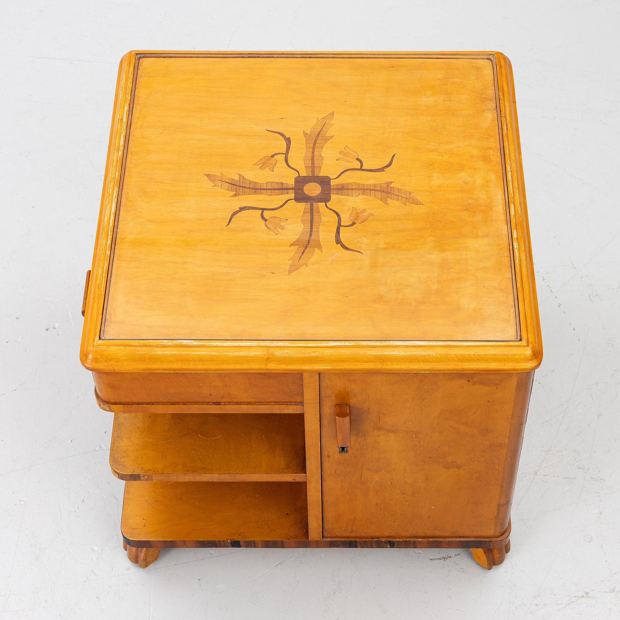 A coffee table, 1930s.