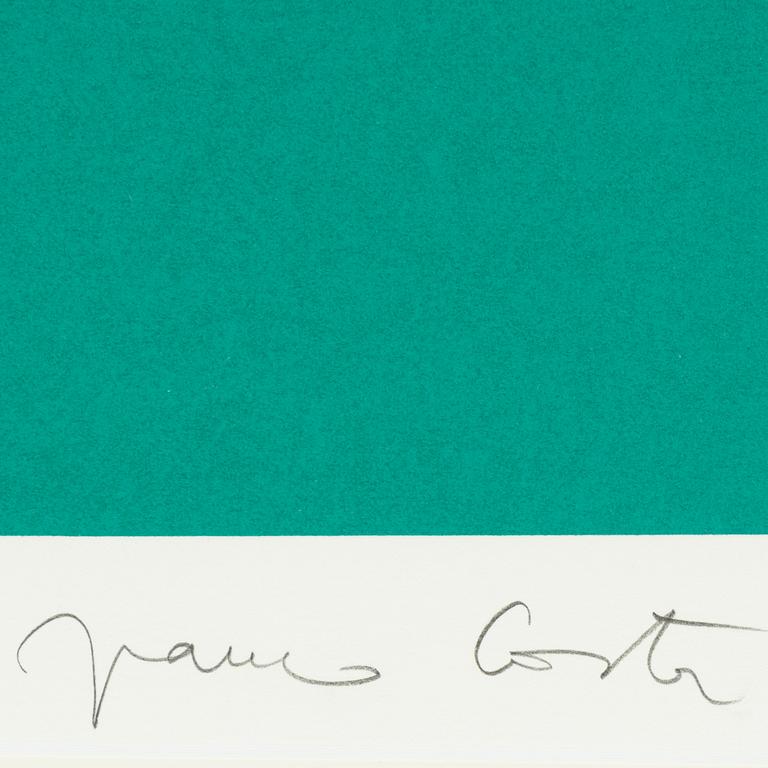 Franco Costa, silkscreen in colours, signed 148/250.