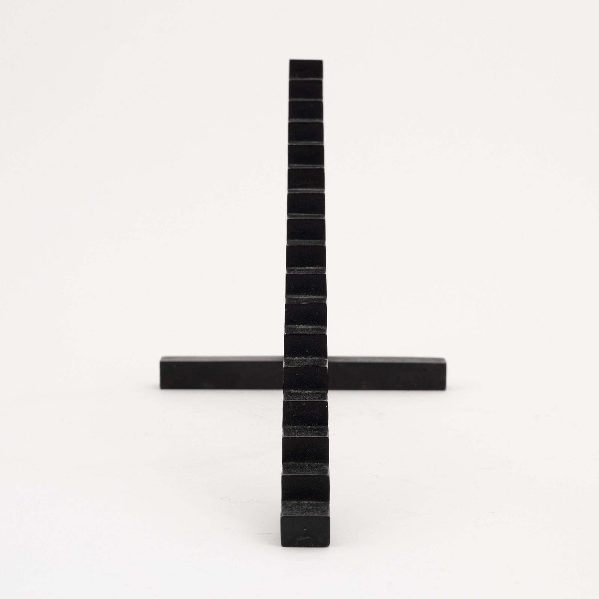 Sivert Lindblom, skulptur, brons, signerad och daterad -80.