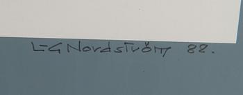 Lars-Gunnar Nordström, silkscreen, signed and dated -88, numbered 90/100.