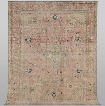 A carpet, oriental, vintage design, ca 343 x 254 cm.
