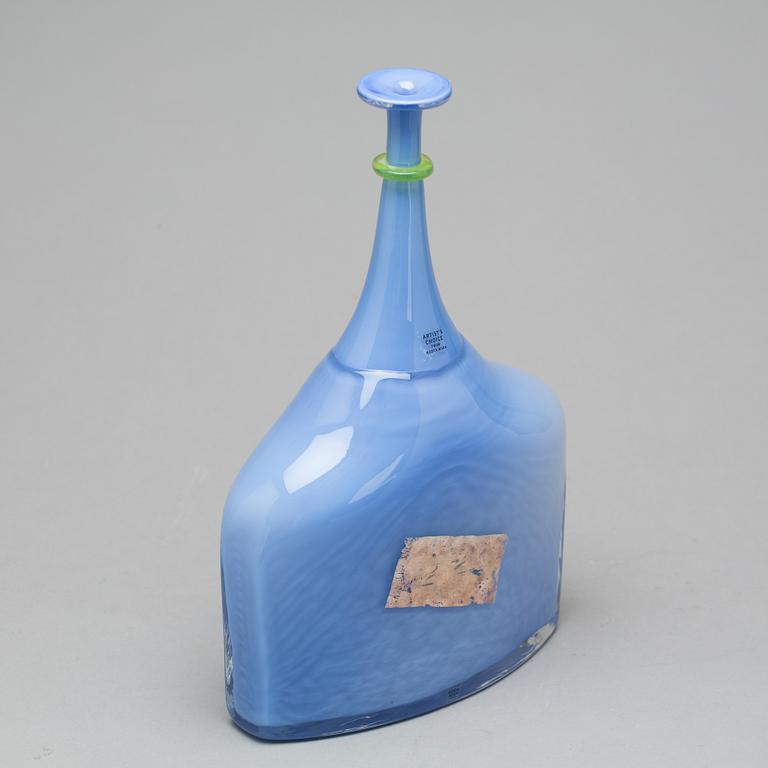 BERTIL VALLIEN, flaska, "Satellite" Kosta Boda Artist's Choice.