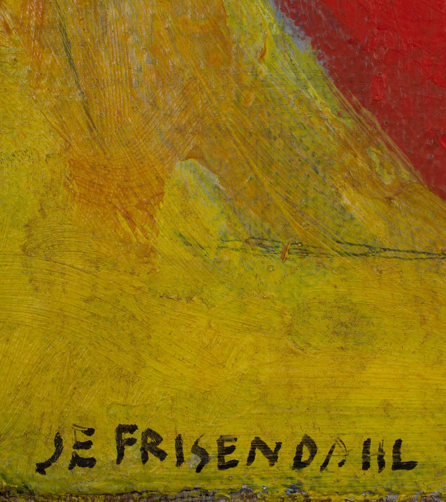 JAN ERIK FRISENDAHL, olja på duk, signerad.