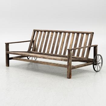 Elsa Stackelberg, a garden sofa, Fri Form, Sweden.