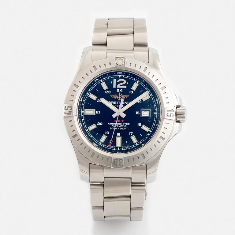 Breitling, Colt Automatic, wristwatch, 44 mm.