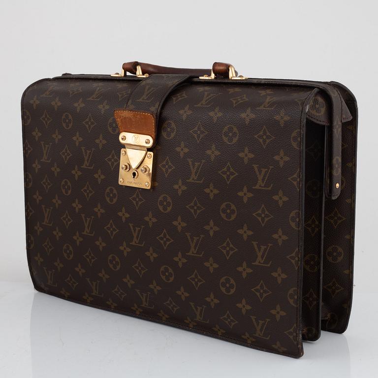Louis Vuitton, briefcase, "Serviette Fermoir", vintage.