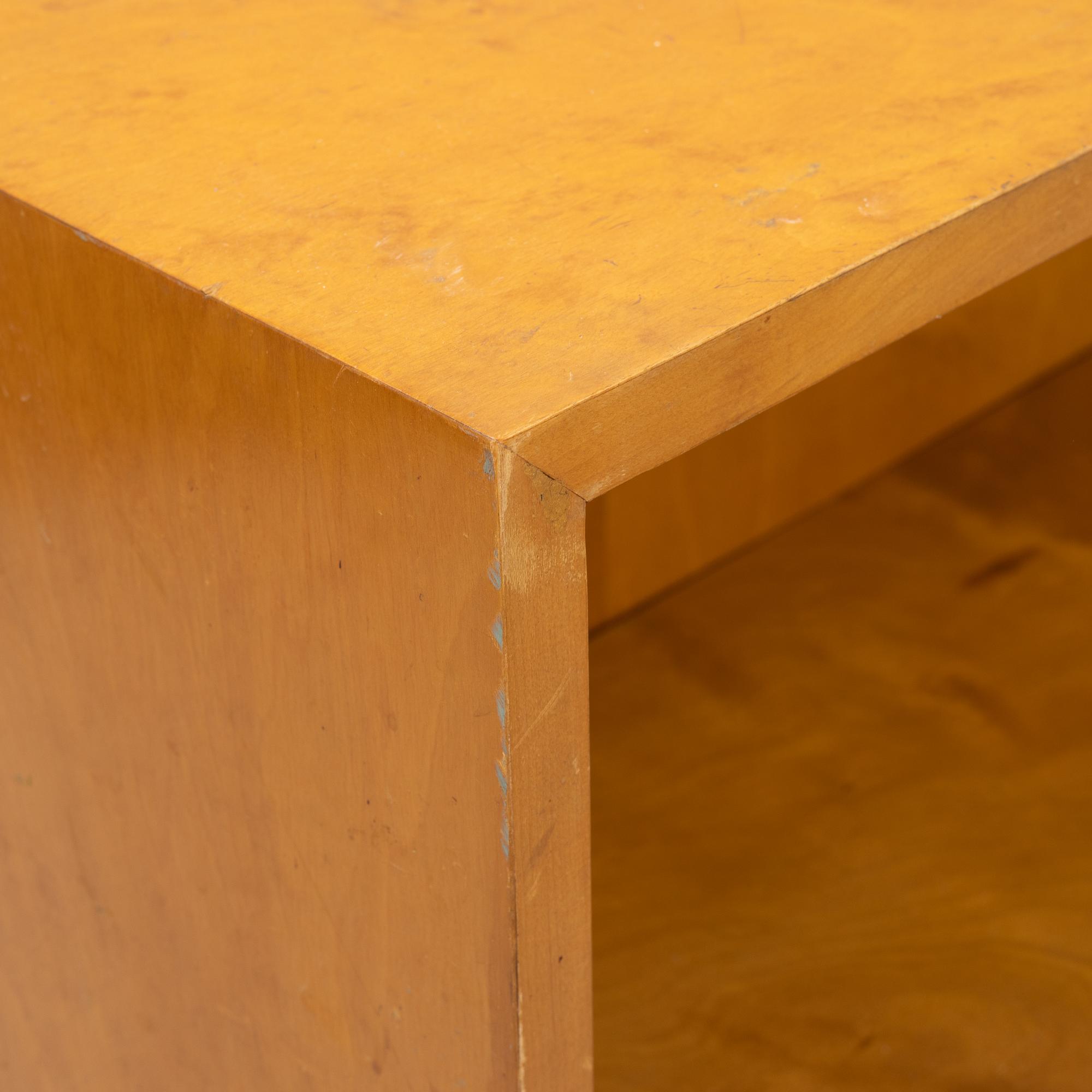 A 1940's book shelf.