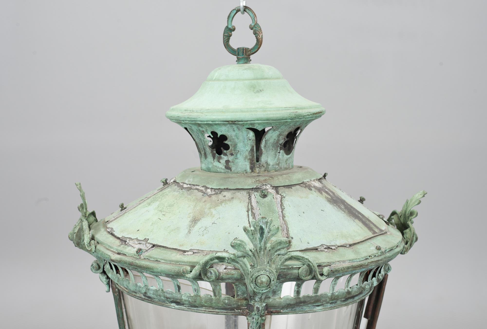 LYKTA, koppar. 1800-tal.