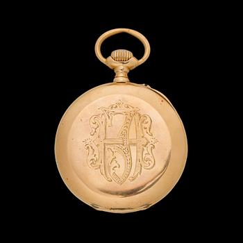 FICKUR, boett i 18K guld. 1900-talets första hälft.