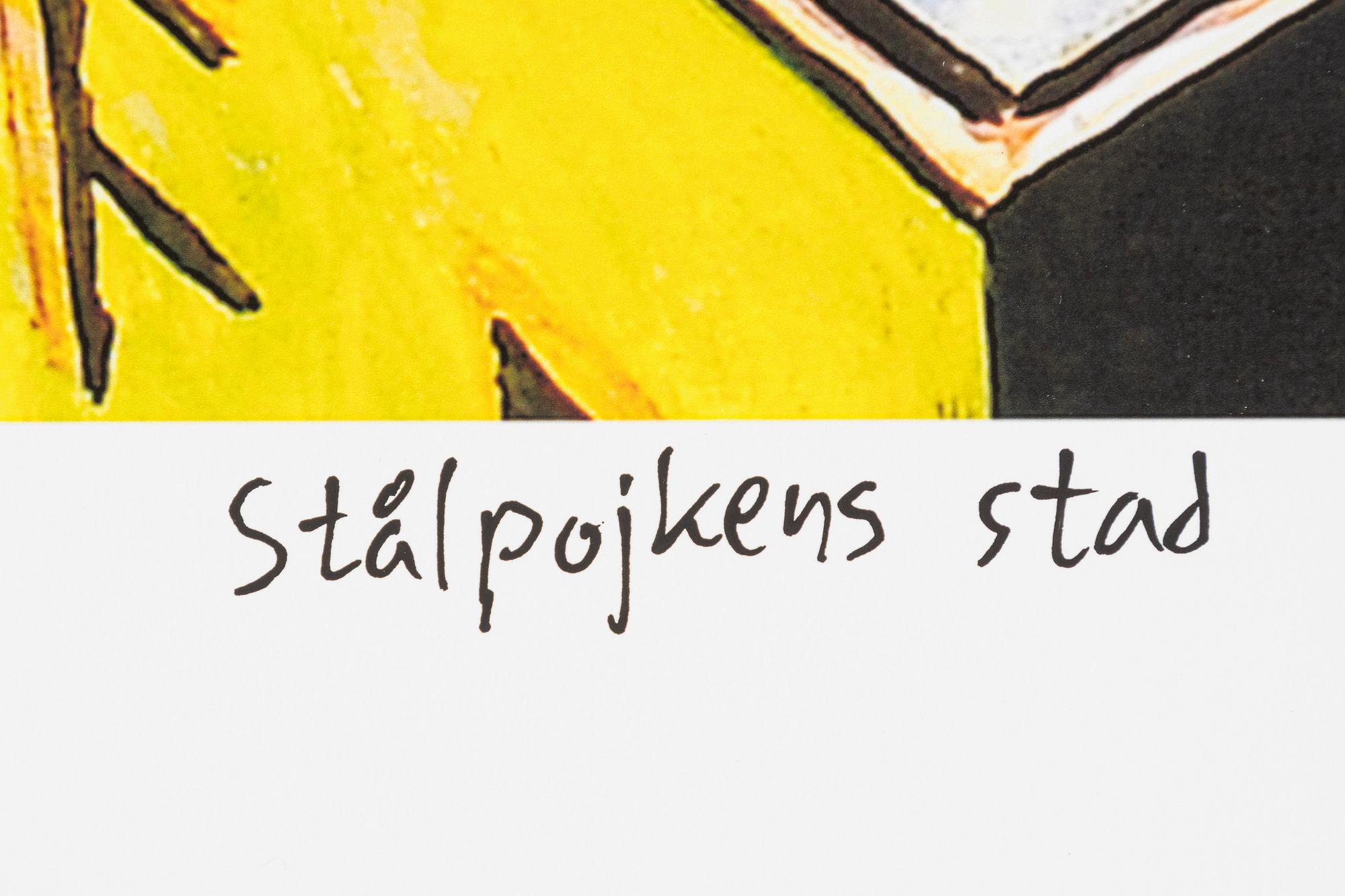 Carl Johan De Geer, "Stålpojkens stad" (Stora bilden).