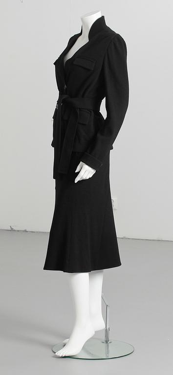 DRÄKT, bestående av kjol samt kavaj, Diane von Furstenberg.