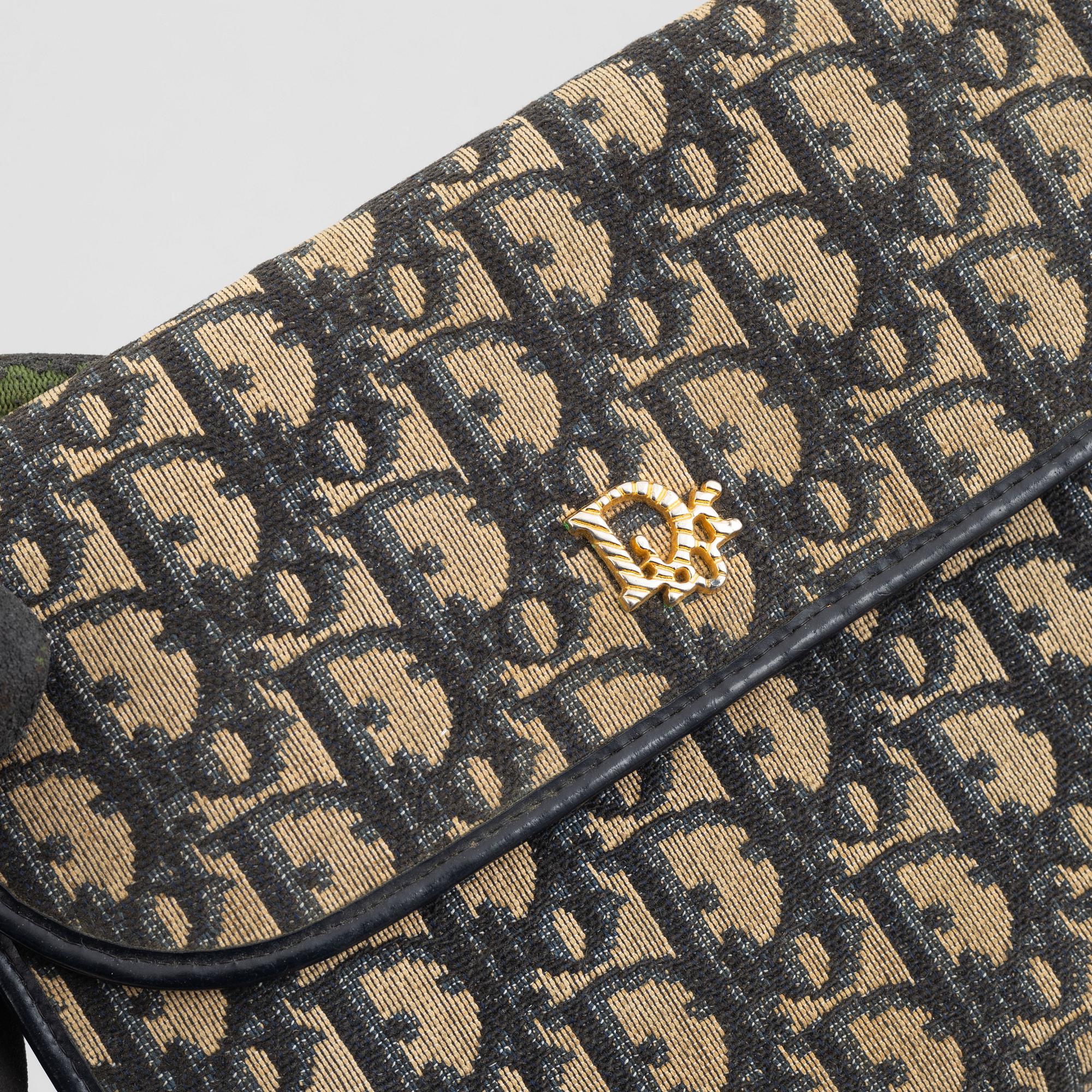 Christian Dior, Dior, bag/clutch and coin purse, vintage.