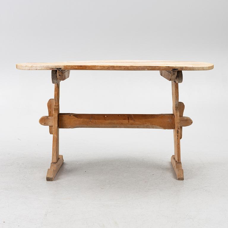 Bockbord, allmoge, Jämtland, 1800-tal.