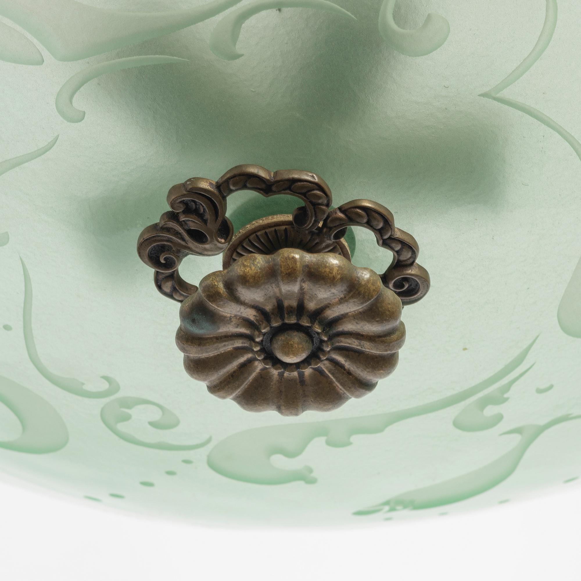 Ceiling lamp, first half of the 20th century.