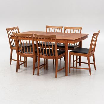 Bertil Fridhagen, matgrupp, 7 delar, Bodafors, 1900-talets senare hälft.