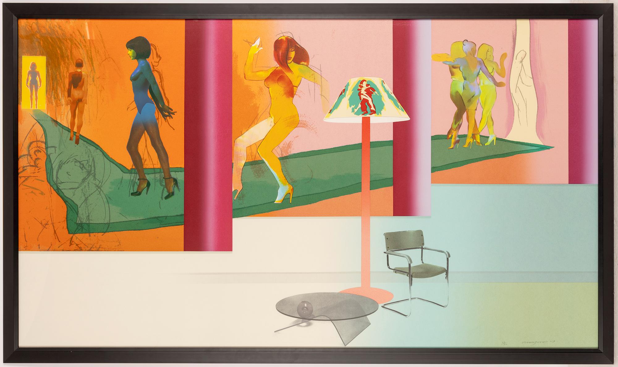 Allen Jones, "Rehearsal".