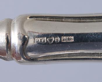 BESTICKSERVIS, 36 delar, silver.