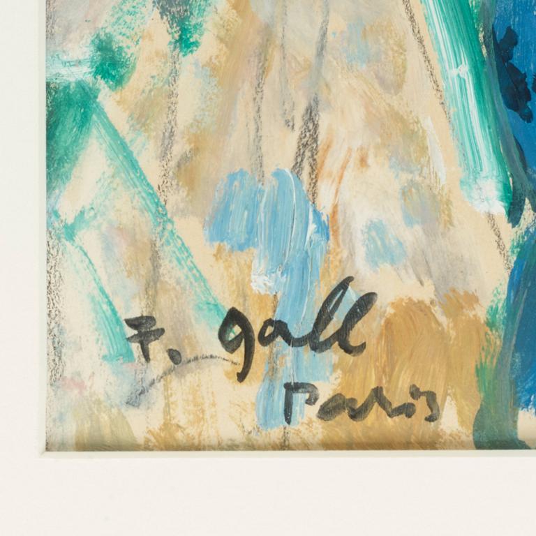 Francois Gall, At the café, Paris.