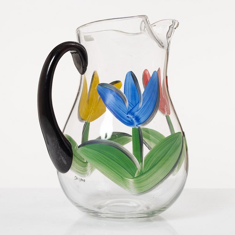 Ulrica Hydman-Vallien, matservis, 42 delar, glas, modell "Tulipa", Kosta Boda.