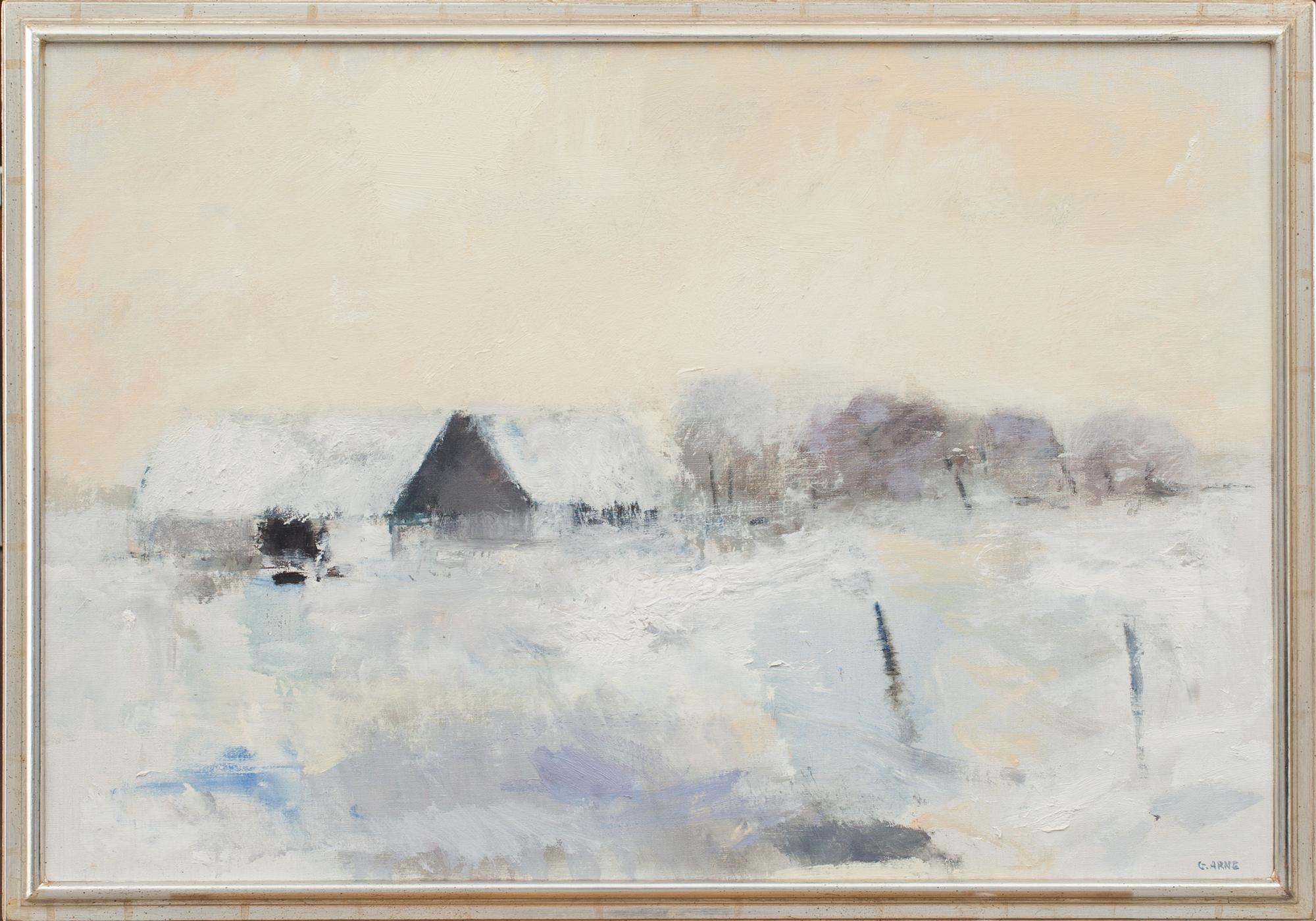 GUSTAV ARNE, olja på duk, signerad.