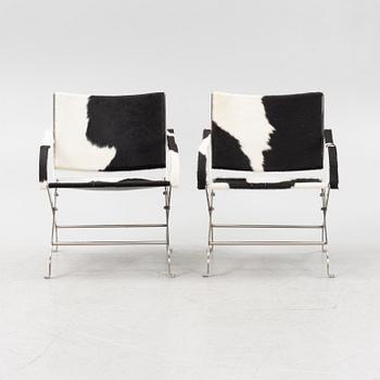 Antonio Citterio, a pair of 'Carlotta' chairs, Flexform, Italy.