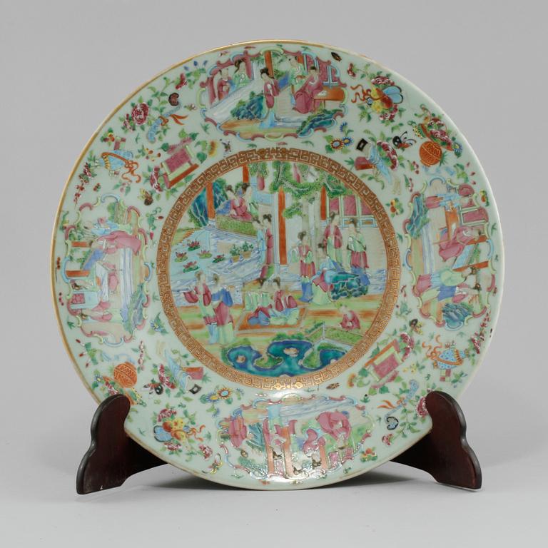 FAT, porslin, Kina, 1800-tal.